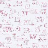 214024 Alpabet Zoo Pink