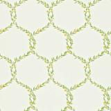 212008 Fleur Trellis - Emerald/Primrose 