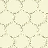 212011 Fleur Trellis - Linen/Cream