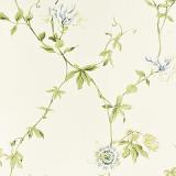 DPEMPF101 Passion Flower Ivory/China Blue