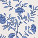 212136 Chinese Peony Blue