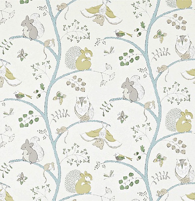 214016 Going Batty Sky Blue/Buttercup