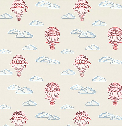 214029 Balloons Red/Vanilla