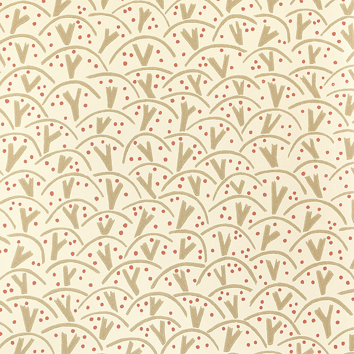 211094 Cherry Hills Gold/Coral 