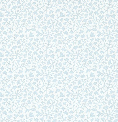 213736 Batik Leaf Mineral Blue