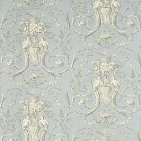 DCLACT102 Cherubs Toile Sky/Graphite/Cream