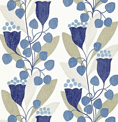 211652 Bellflower Indigo/Silver