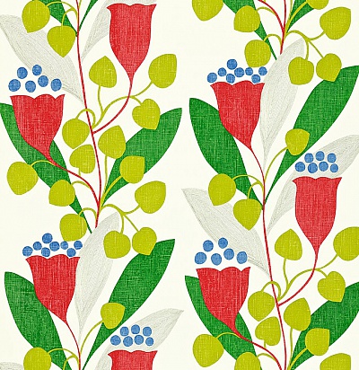 211655 Bellflower Red/Emerald