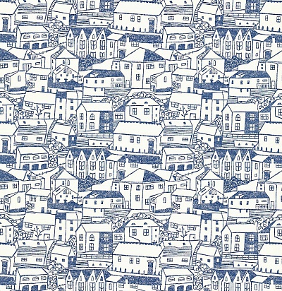 211673 St Ives Indigo/Ivory