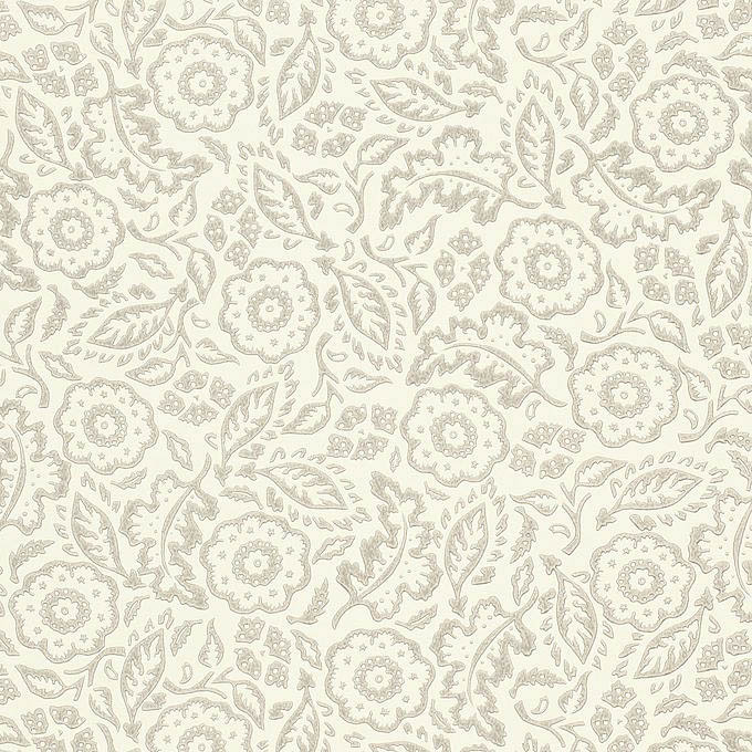 213619 Floral Damask Silver
