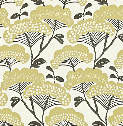 212839 Tree Tops Gold/Ivory