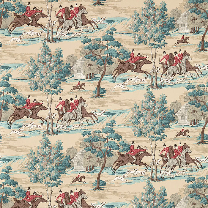 214597 Tally Ho Teal/Ruby